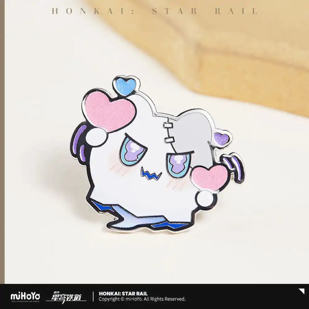 Honkai: Star Rail Wubbaboo Series Pin Badge Lovey Dovey product photo