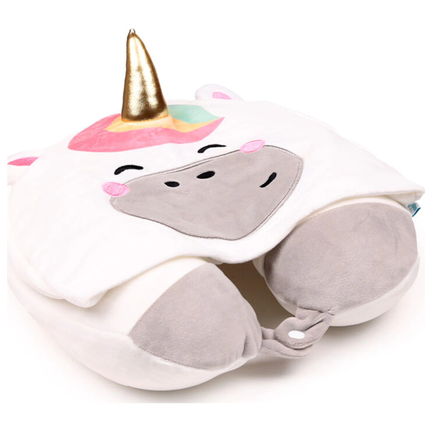 Hoodeazzz Astra The Unicorn hooded travel pillow product photo