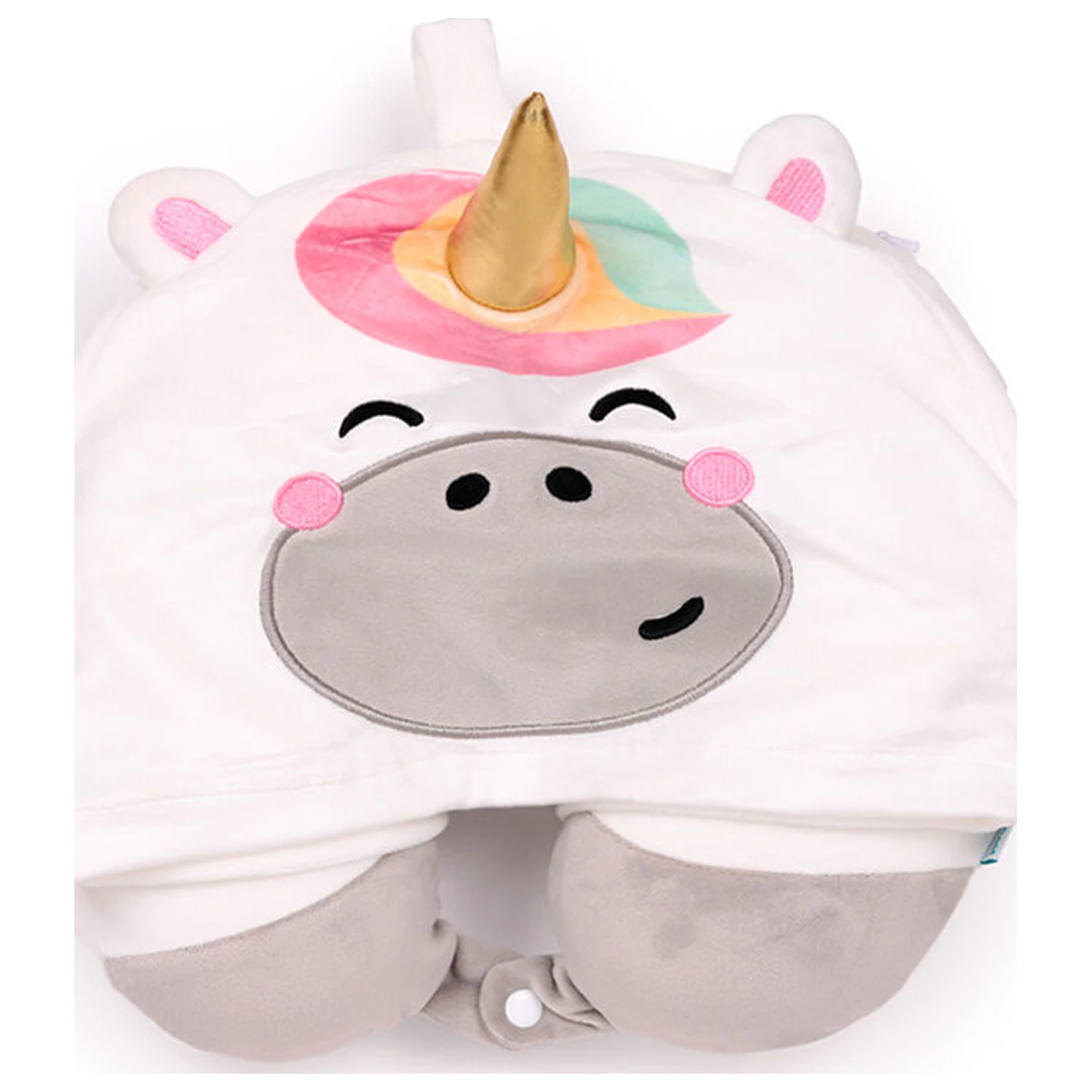 Hoodeazzz Astra The Unicorn hooded travel pillow product photo