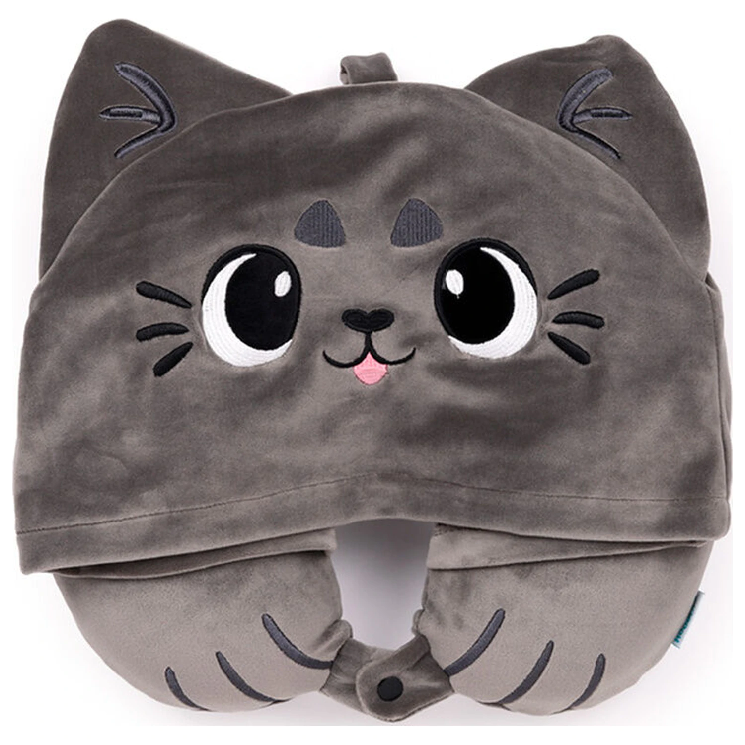 Hoodeazzz Cats Beans & Co hooded travel pillow product photo