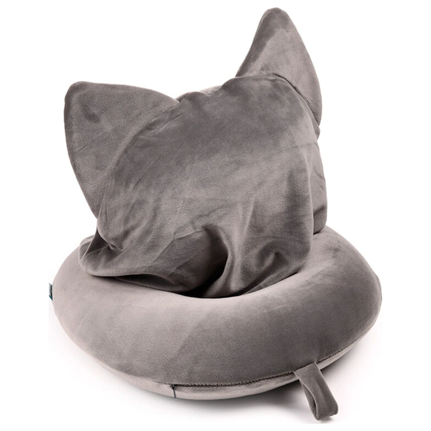 Hoodeazzz Cats Beans & Co hooded travel pillow product photo