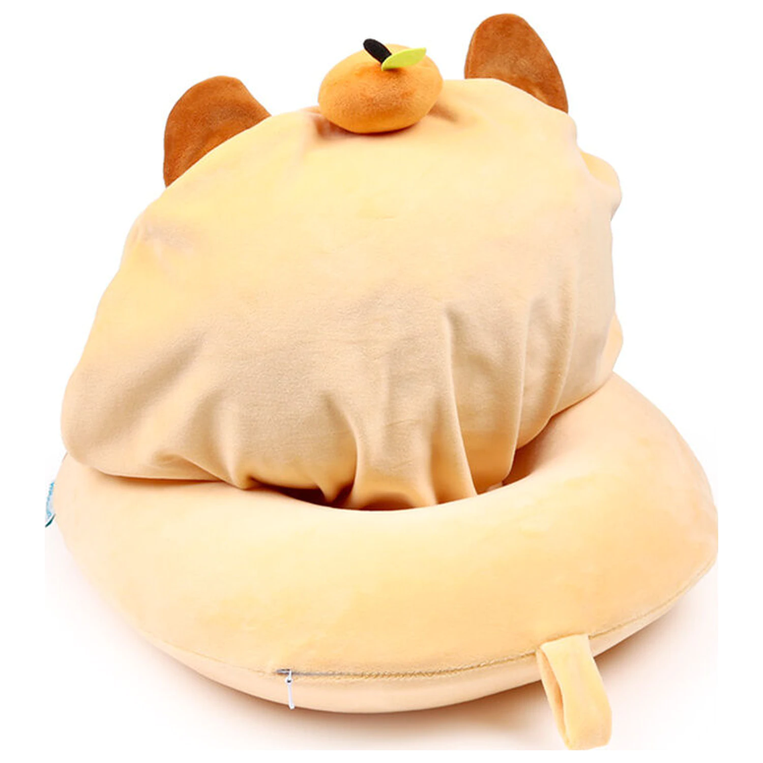 Hoodeazzz Duke The Capibara hooded travel pillow product photo