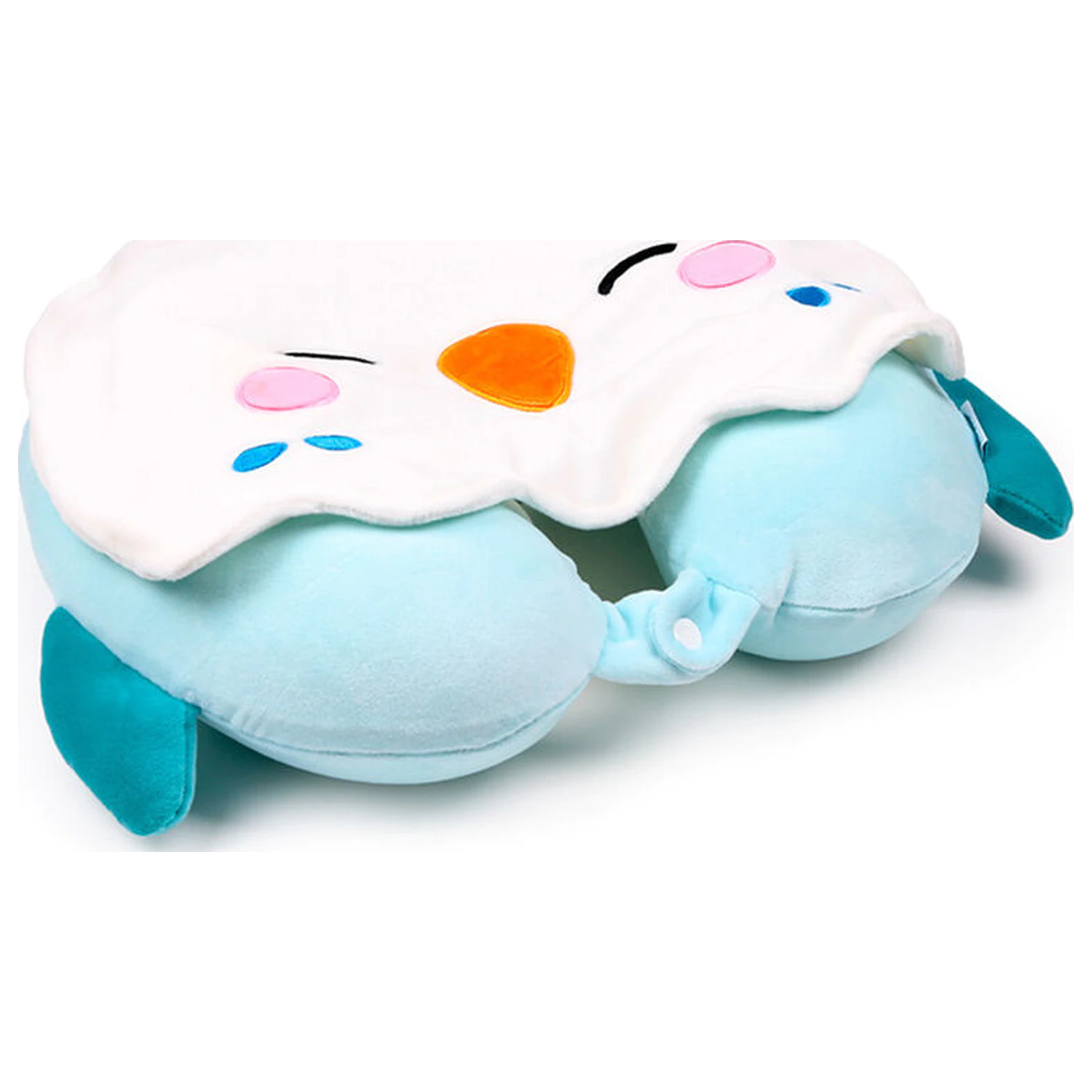 Hoodeazzz Kiki The Parakeet hooded travel pillow product photo