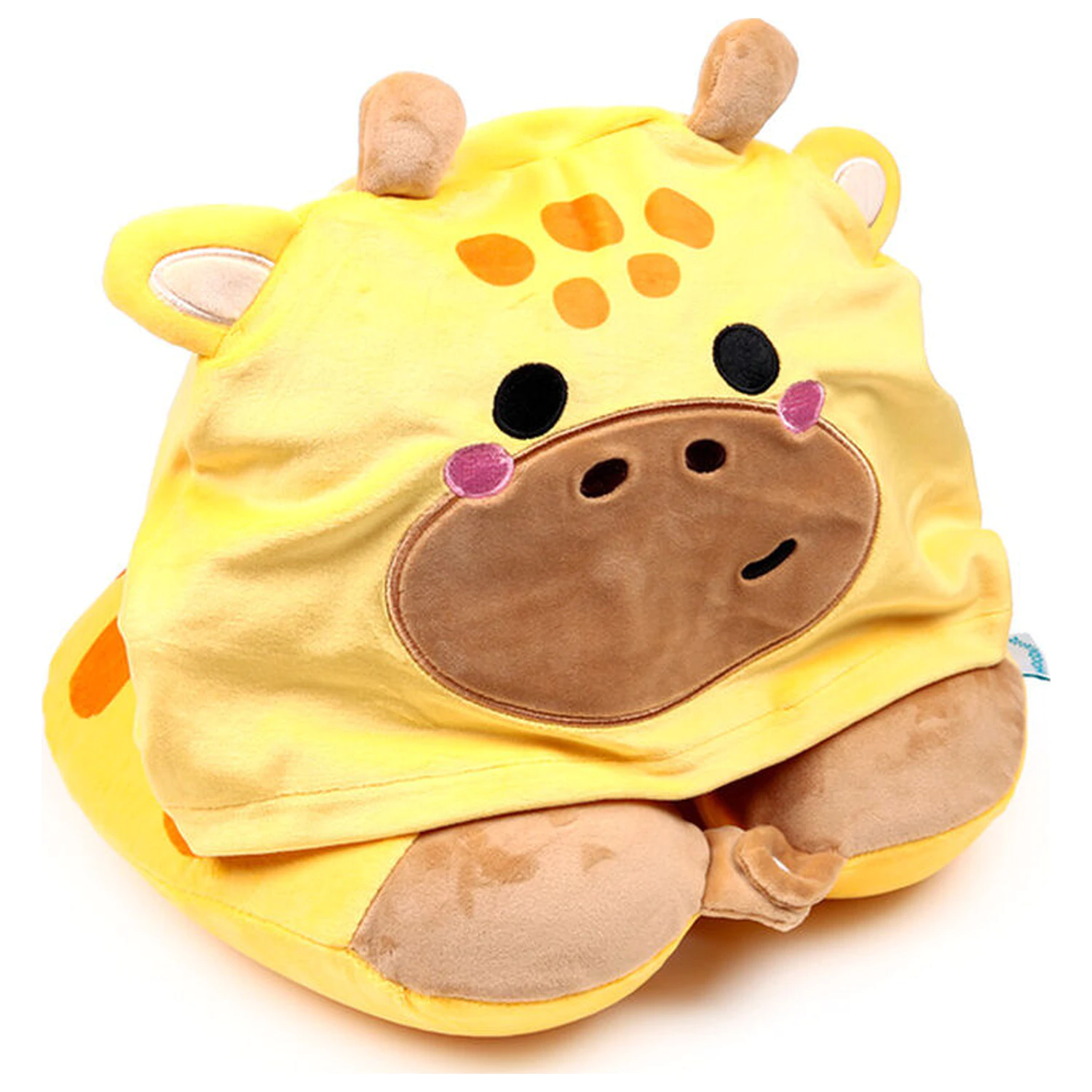 Hoodeazzz Raffi The Giraffe hooded travel pillow product photo