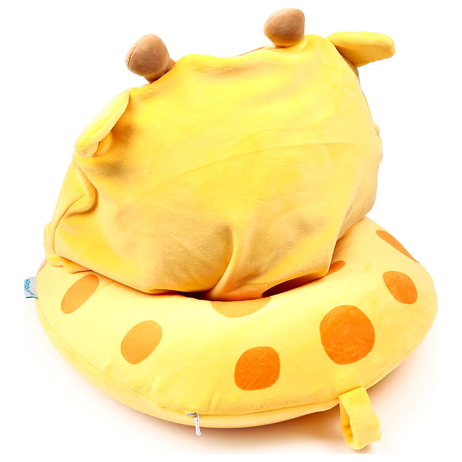 Hoodeazzz Raffi The Giraffe hooded travel pillow product photo