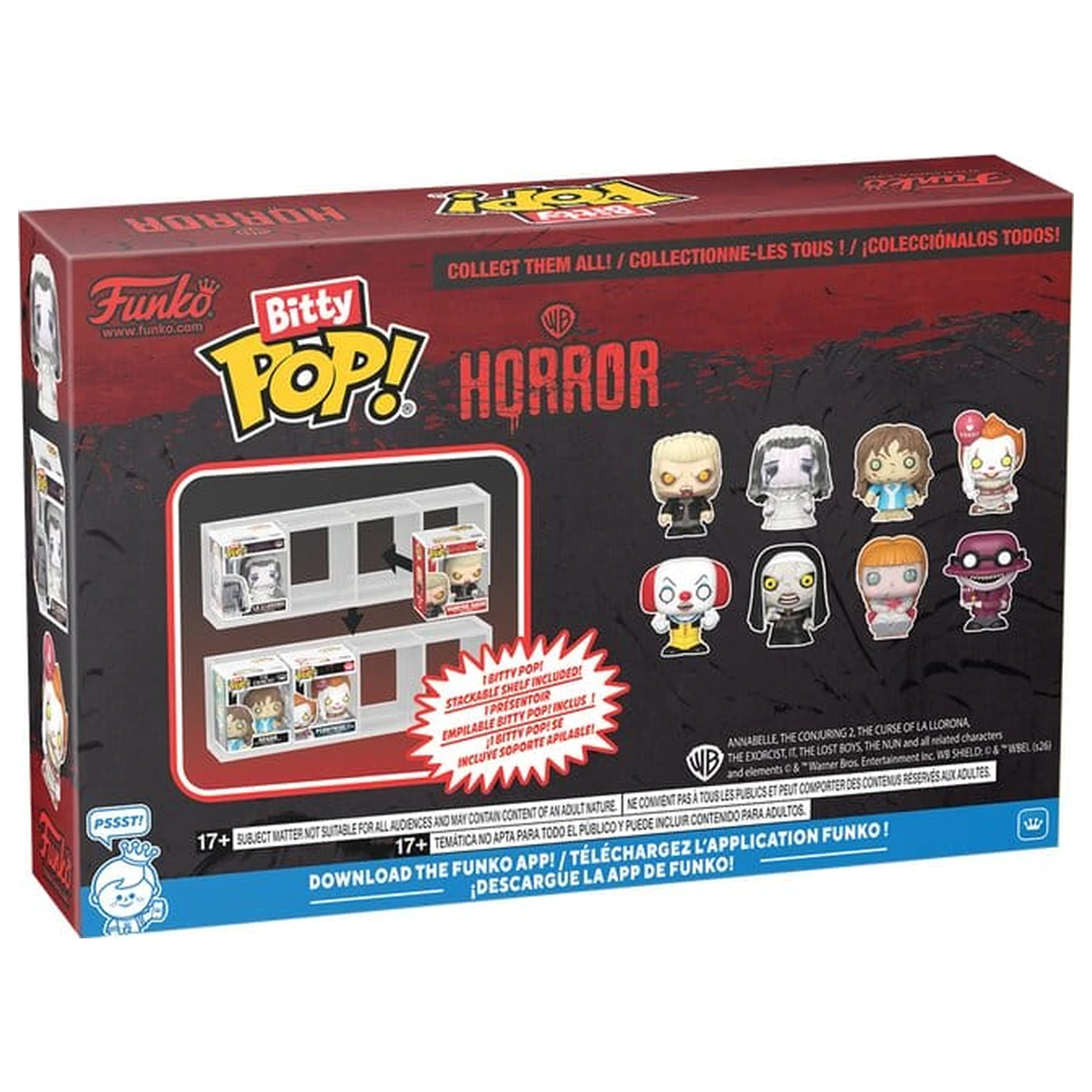 Horror Bitty Funko POP! Vinyl Figure 4-Pack David 2,5 cm product photo