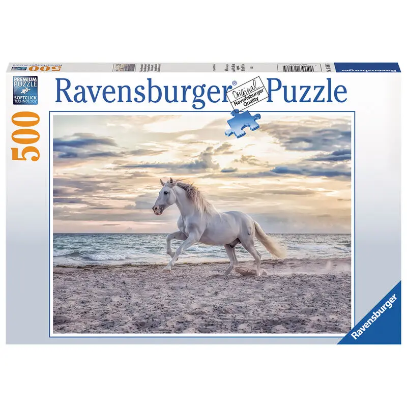 Horse on the beach puzzle 500pcs product photo