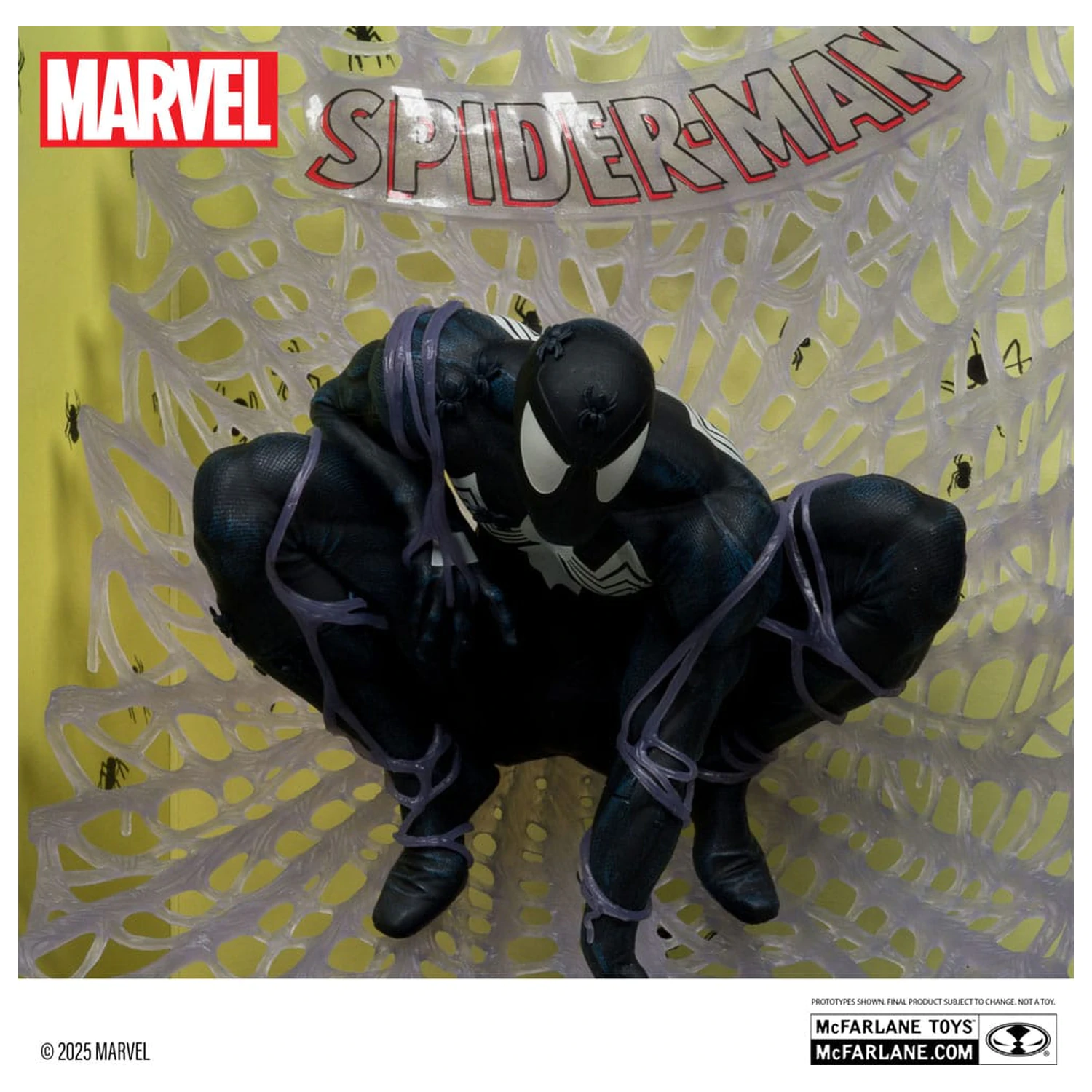 Marvel Collection PVC Statue 1/6 Spider-Man (Spider-Man #1)(Black Suit)(Chase) 28 cm product photo