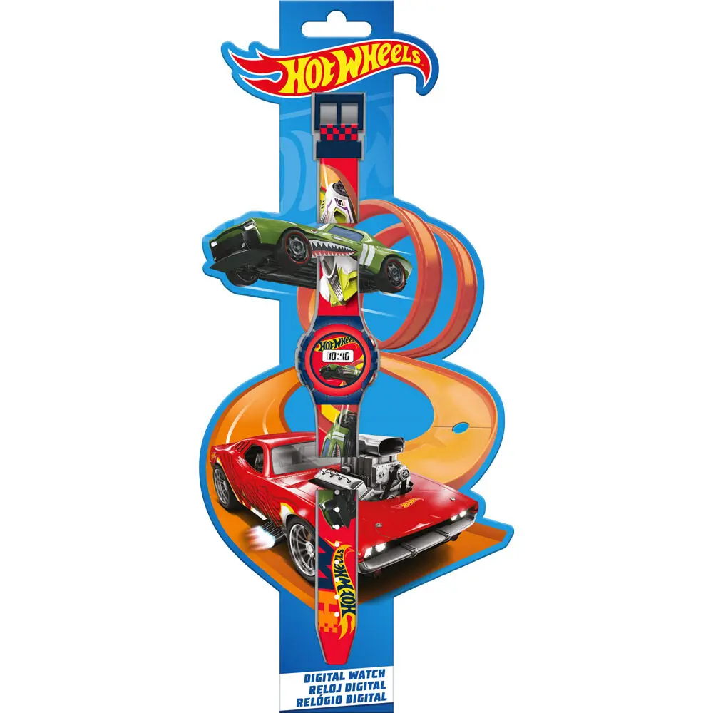 Hot Wheels digital watch product photo