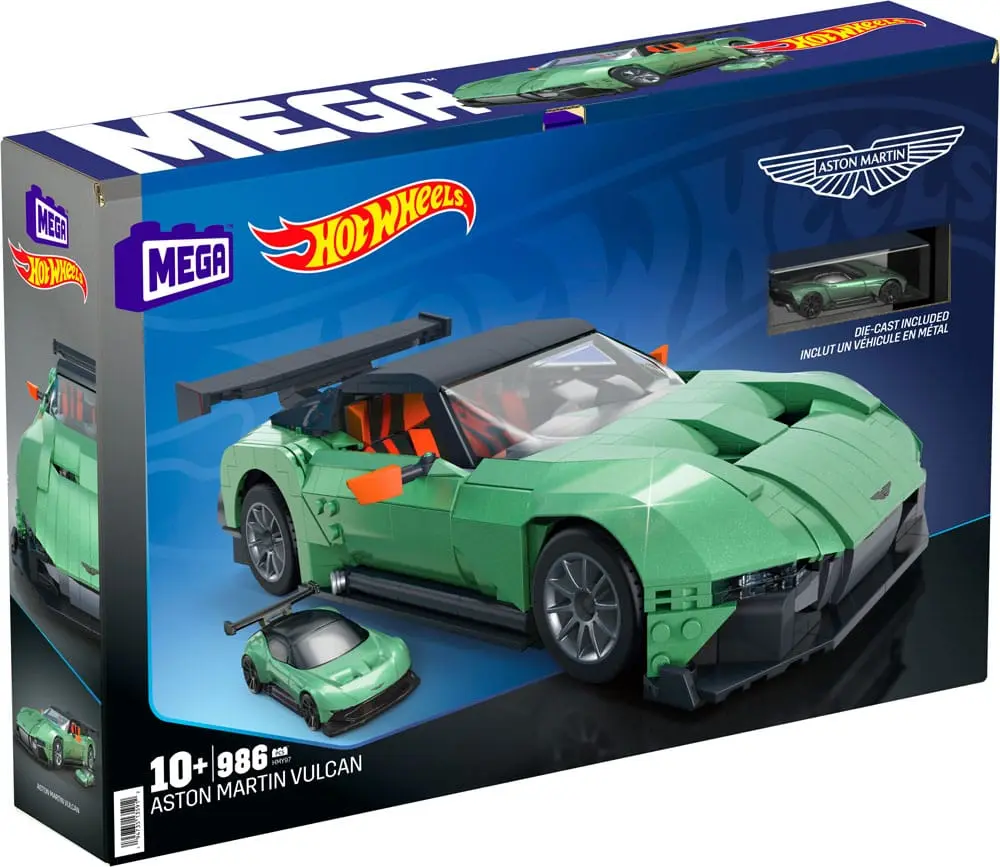 Hot Wheels Mega Construx Construction Set Aston Martin Vulcan 29 cm product photo