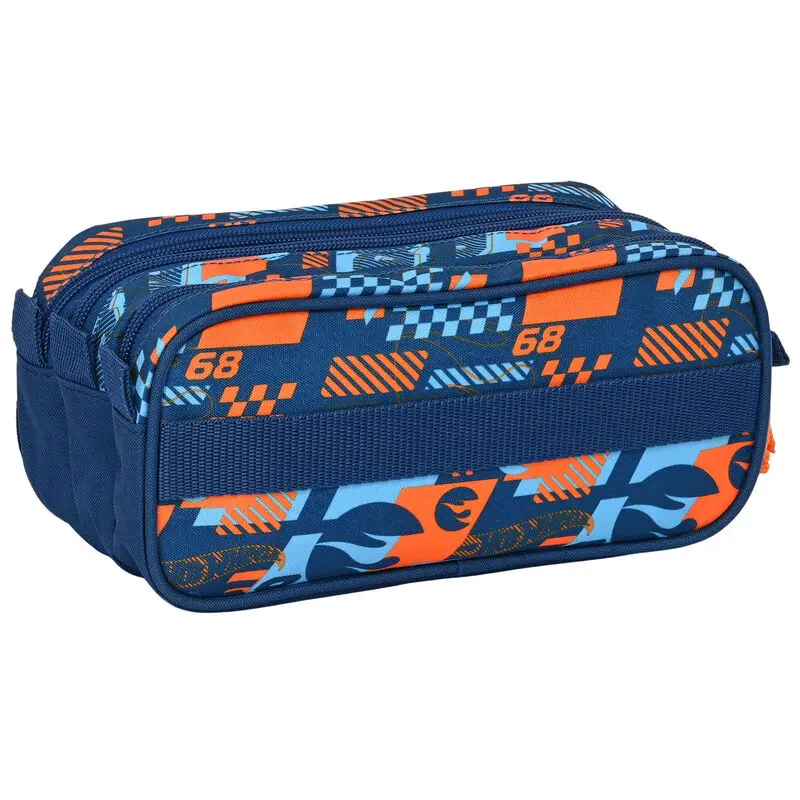 Hot Wheels Speed Club triple pencil case product photo