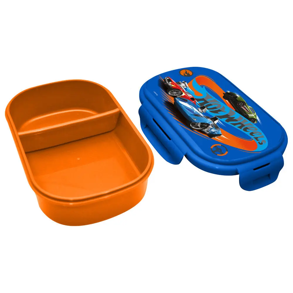 Hot Wheels Lunch box + cutlery product photo