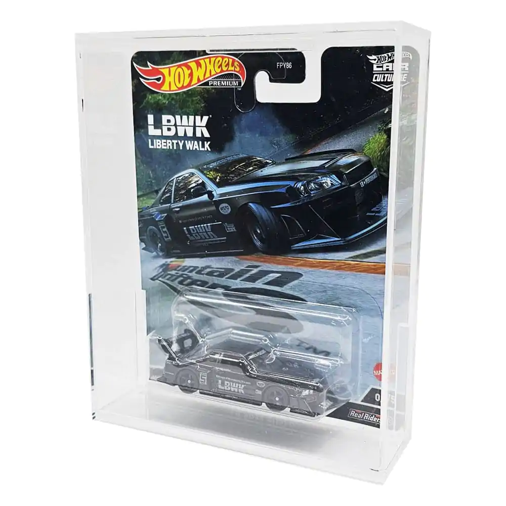 Hot Wheels Premium Acrylic Case 2-Pack product photo