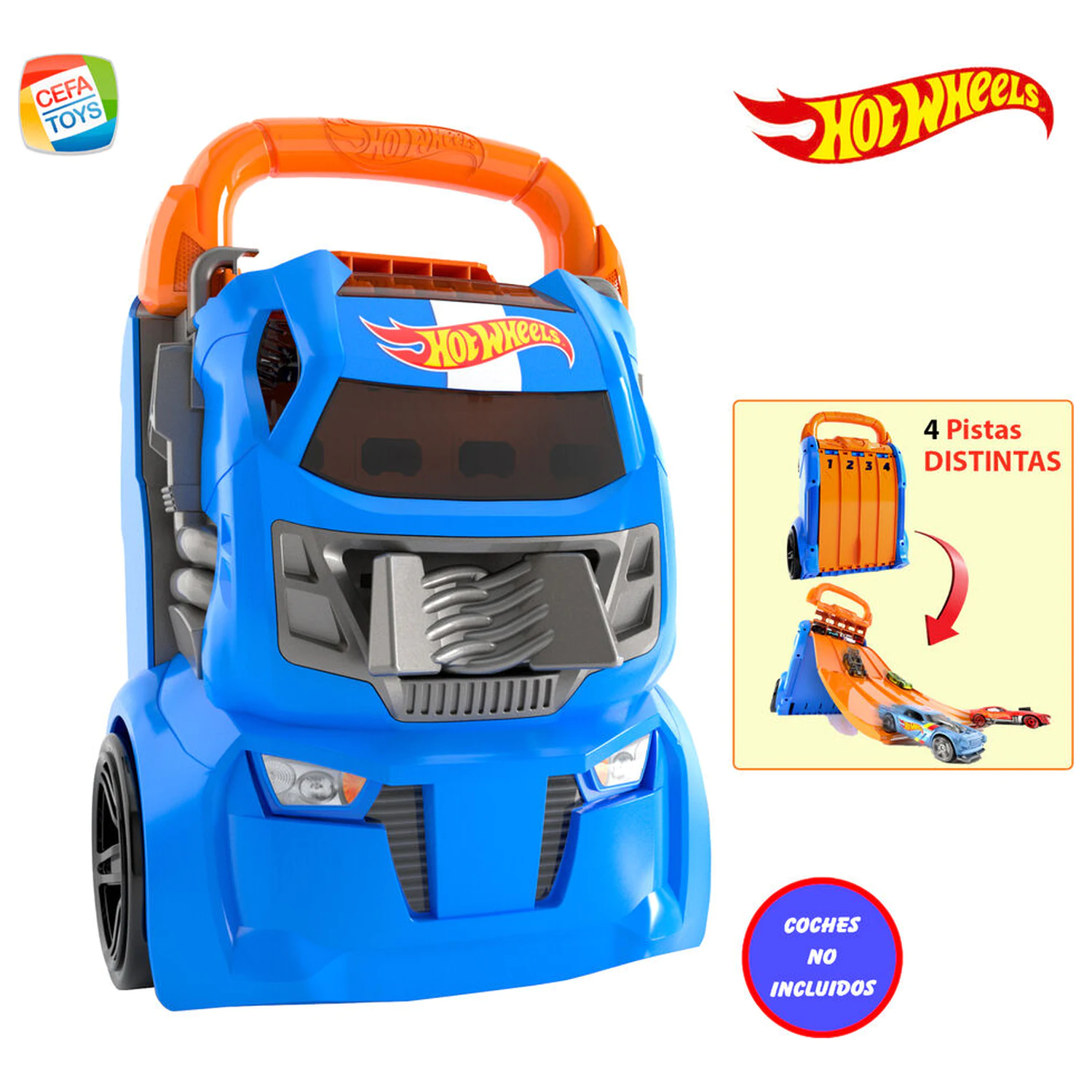 Hot Wheels 2-in-1 car seat thrower product photo