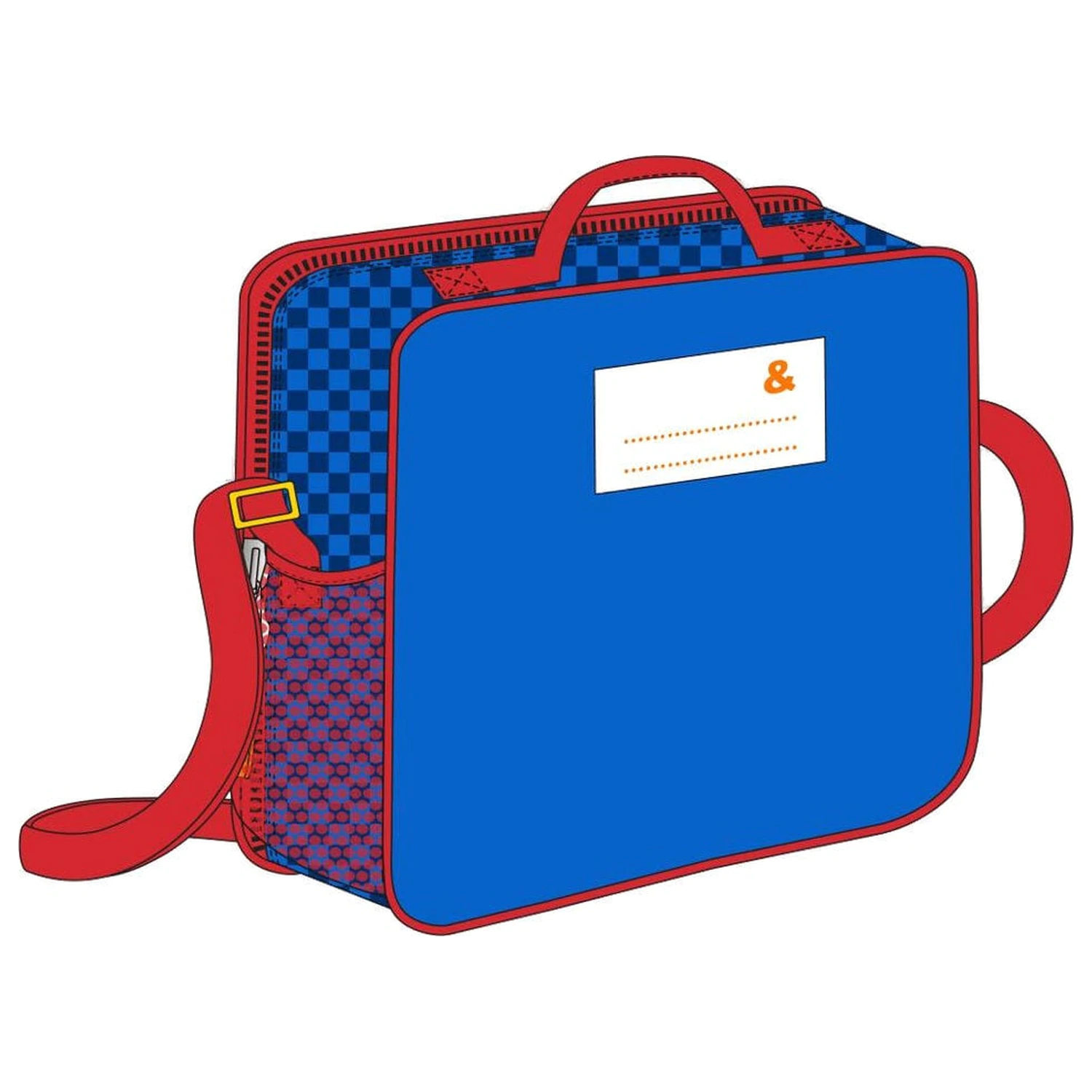 Hot Wheels 3D lunch bag product photo