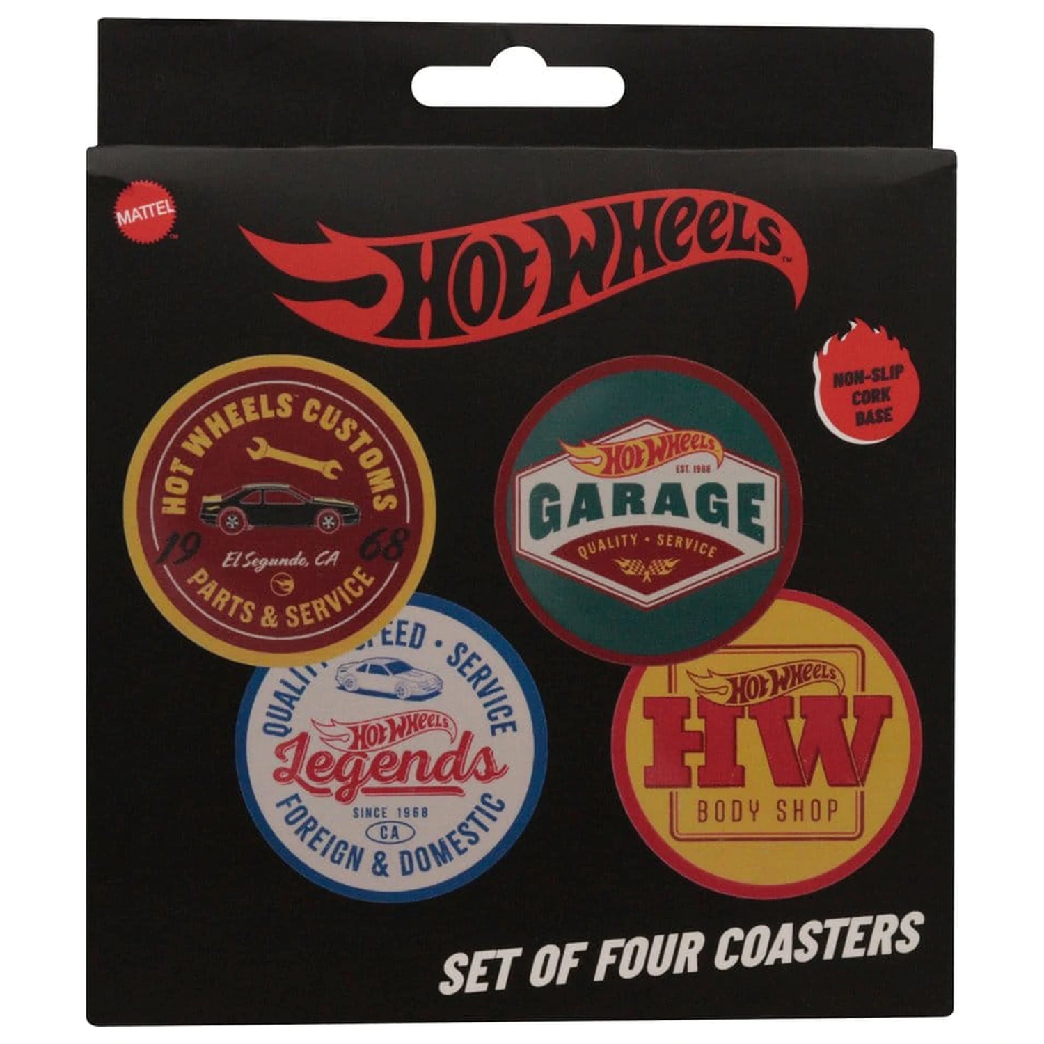 Hot Wheels Coaster 4-Pack product photo