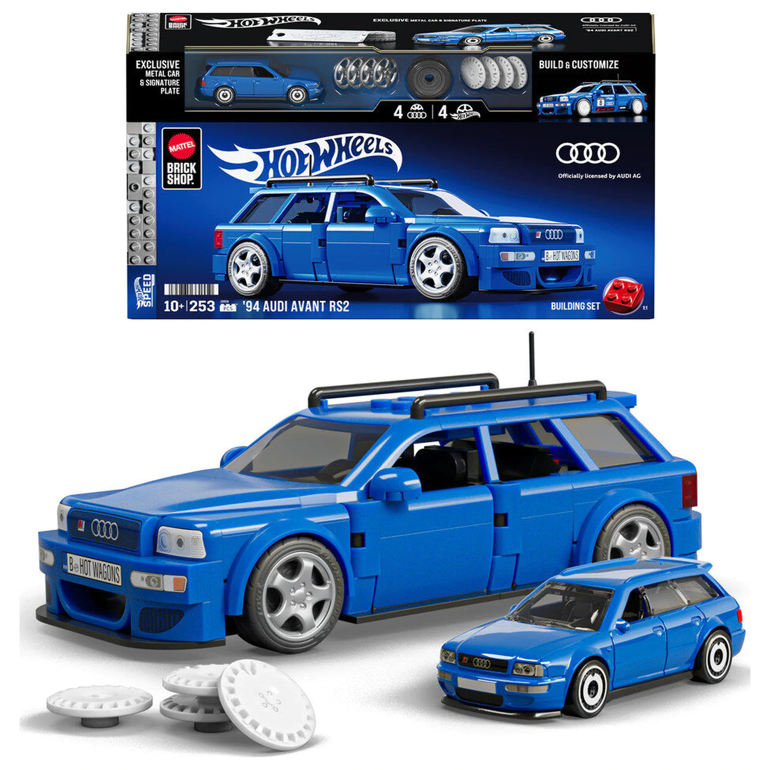 Hot Wheels Audi RS2 Speed construction set product photo