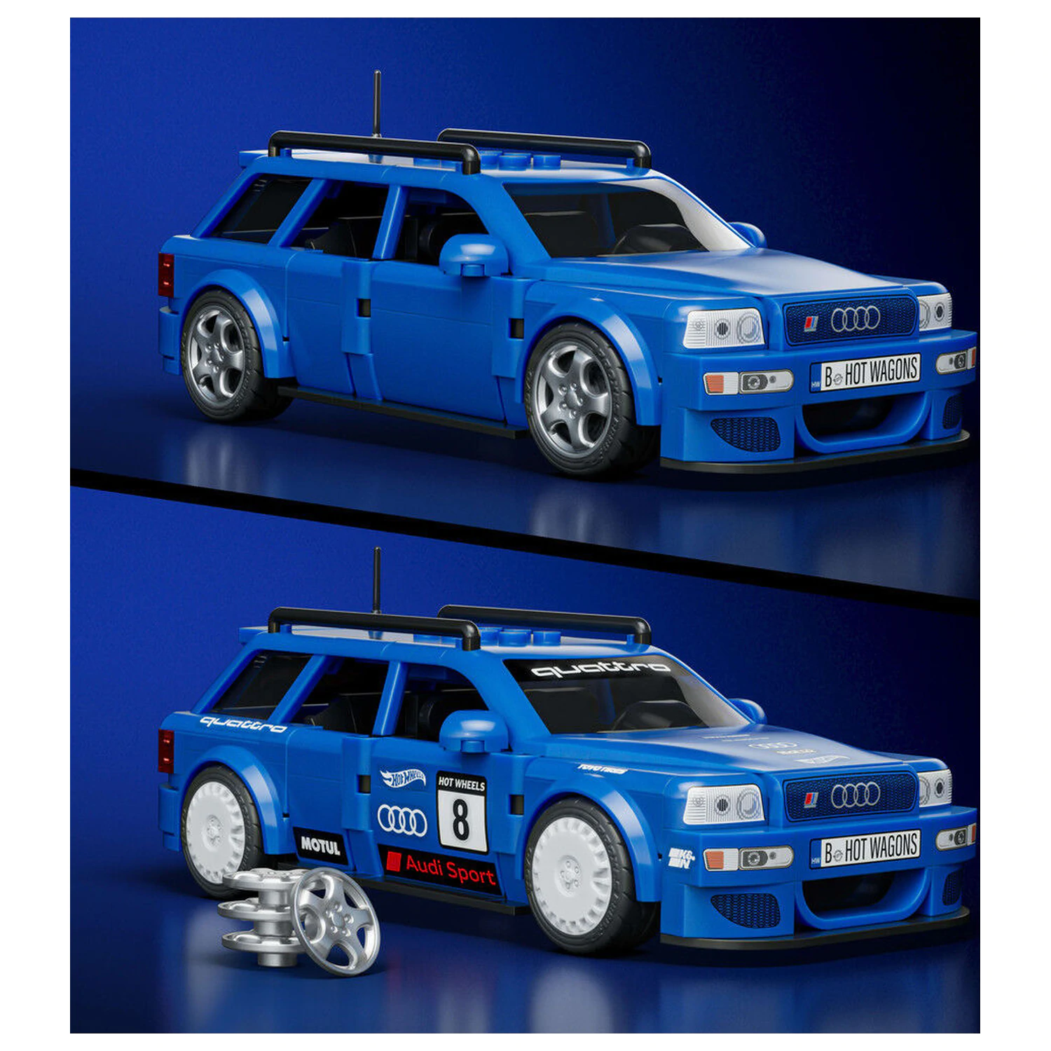 Hot Wheels Audi RS2 Speed construction set product photo