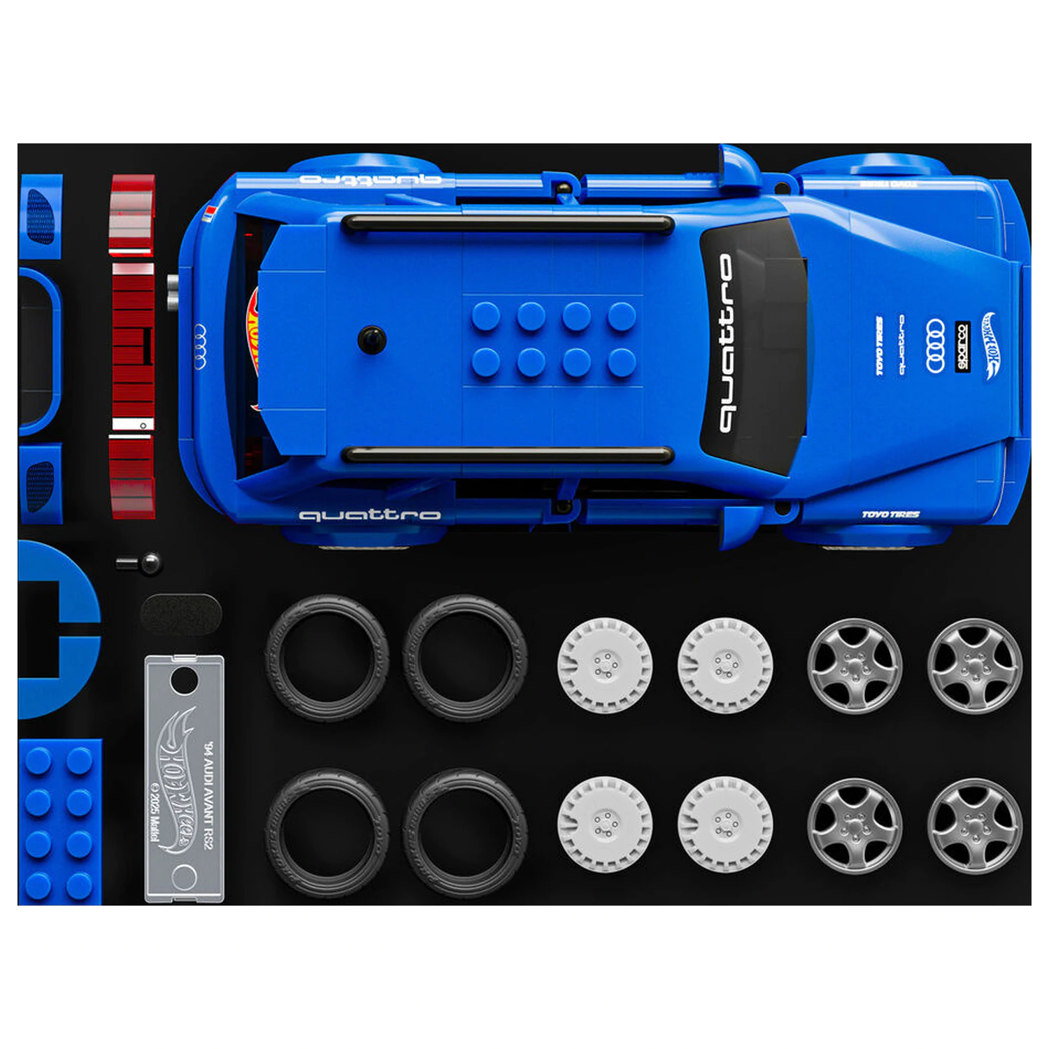 Hot Wheels Audi RS2 Speed construction set product photo