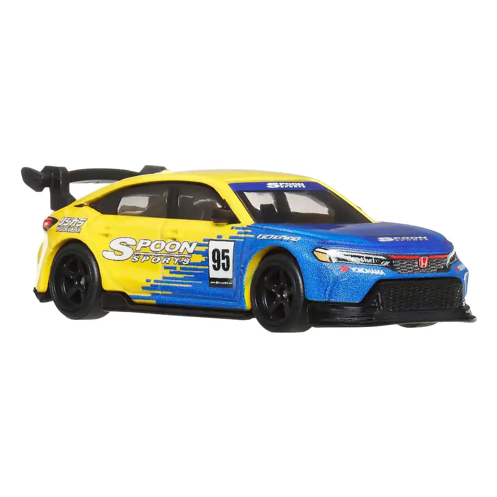 Hot Wheels Premium Car Culture Diecast Vehicle 2-Pack 1/64 &#039;99 Honda Civic Type R (EK9) &amp; Honda Civic Type R product photo
