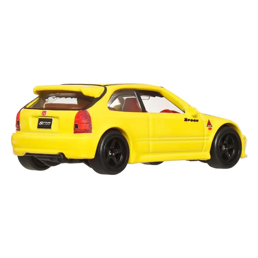 Hot Wheels Premium Car Culture Diecast Vehicle 2-Pack 1/64 &#039;99 Honda Civic Type R (EK9) &amp; Honda Civic Type R product photo