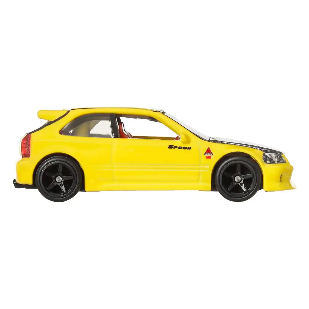 Hot Wheels Premium Car Culture Diecast Vehicle 2-Pack 1/64 &#039;99 Honda Civic Type R (EK9) &amp; Honda Civic Type R product photo