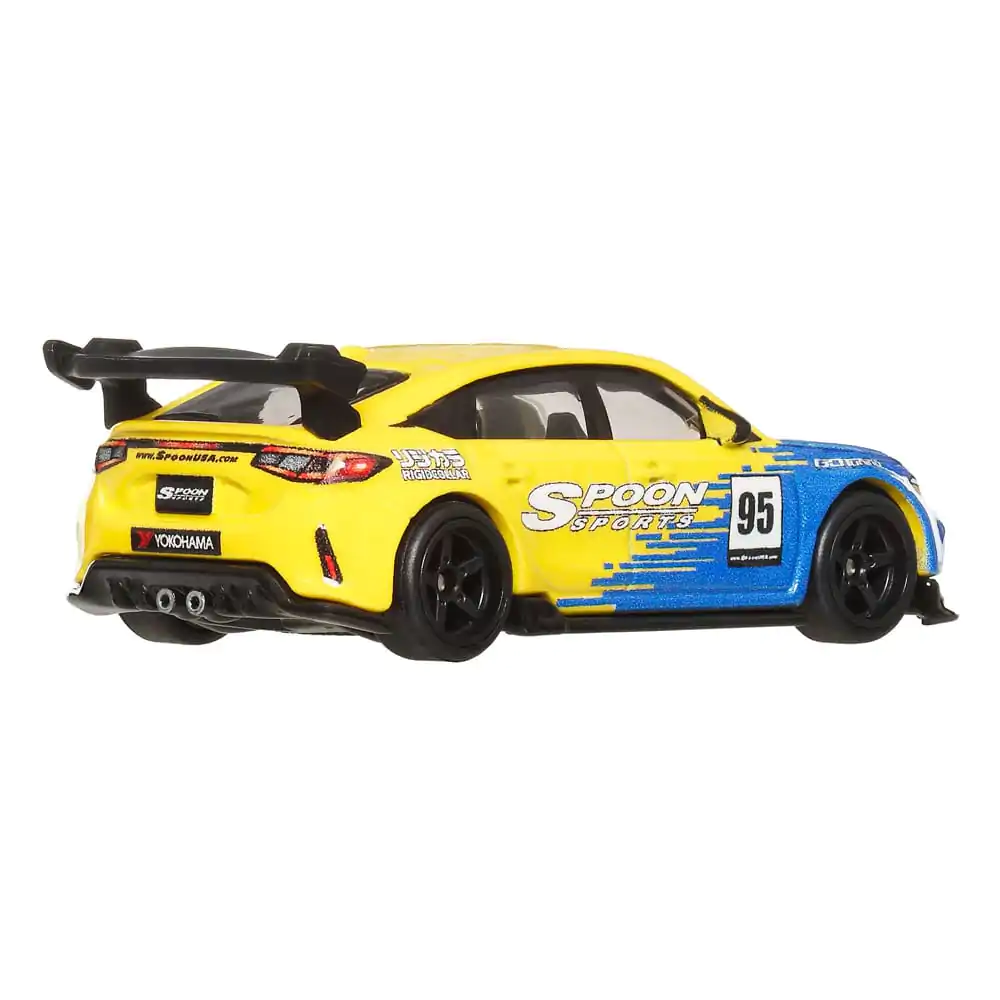 Hot Wheels Premium Car Culture Diecast Vehicle 2-Pack 1/64 &#039;99 Honda Civic Type R (EK9) &amp; Honda Civic Type R product photo