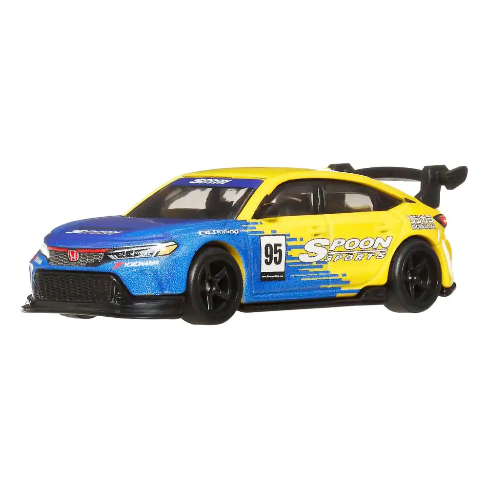 Hot Wheels Premium Car Culture Diecast Vehicle 2-Pack 1/64 &#039;99 Honda Civic Type R (EK9) &amp; Honda Civic Type R product photo