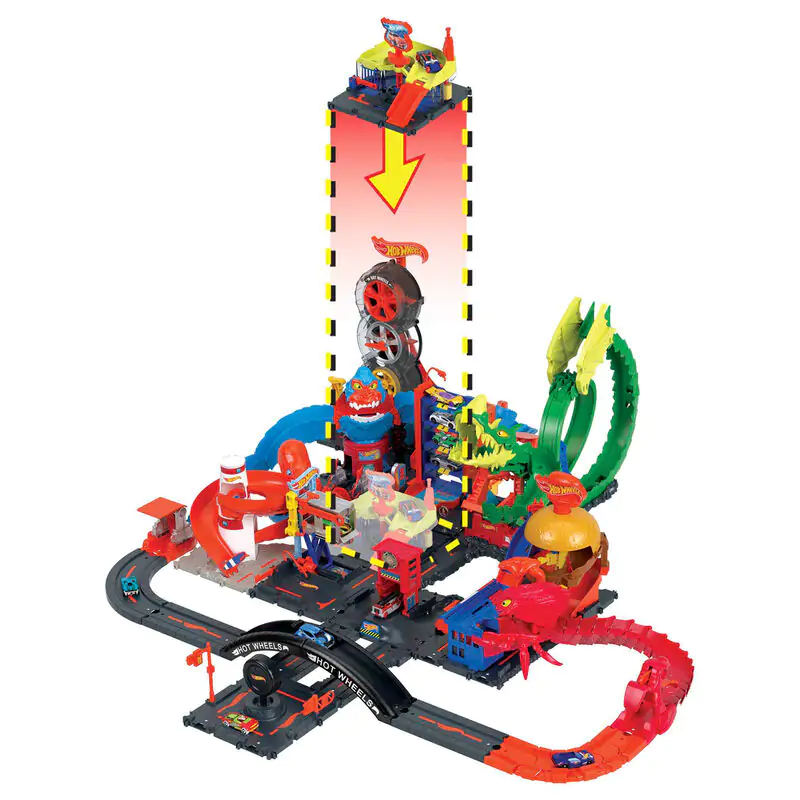 Hot Wheels City Downtown Express Car Wash product photo