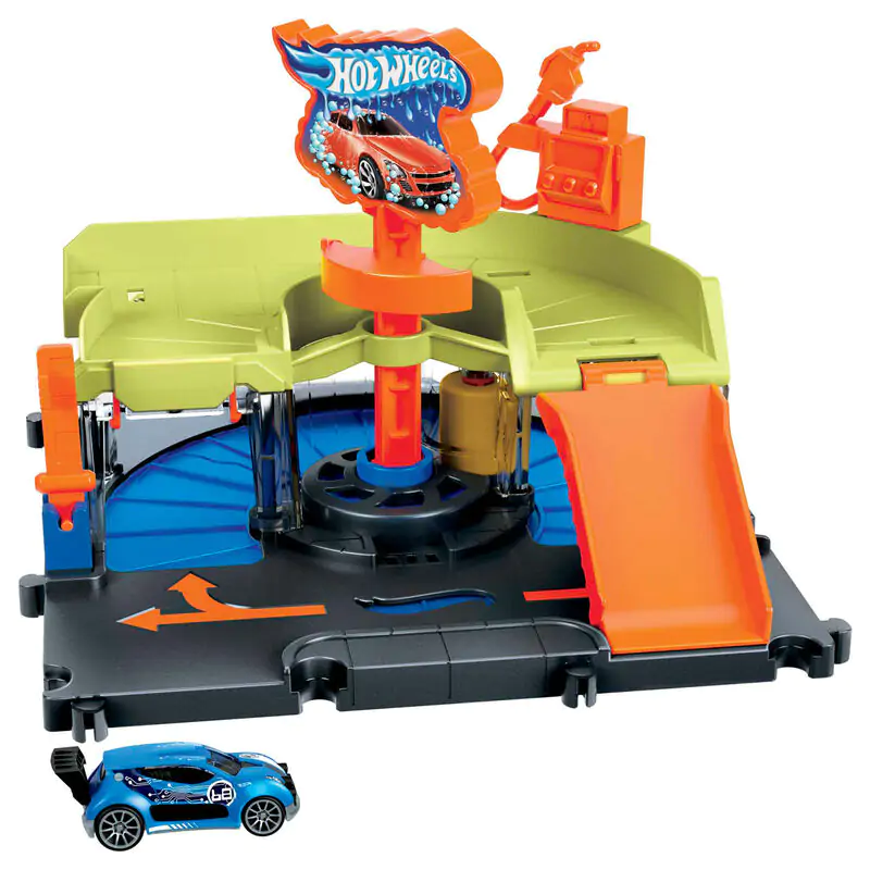 Hot Wheels City Downtown Express Car Wash product photo