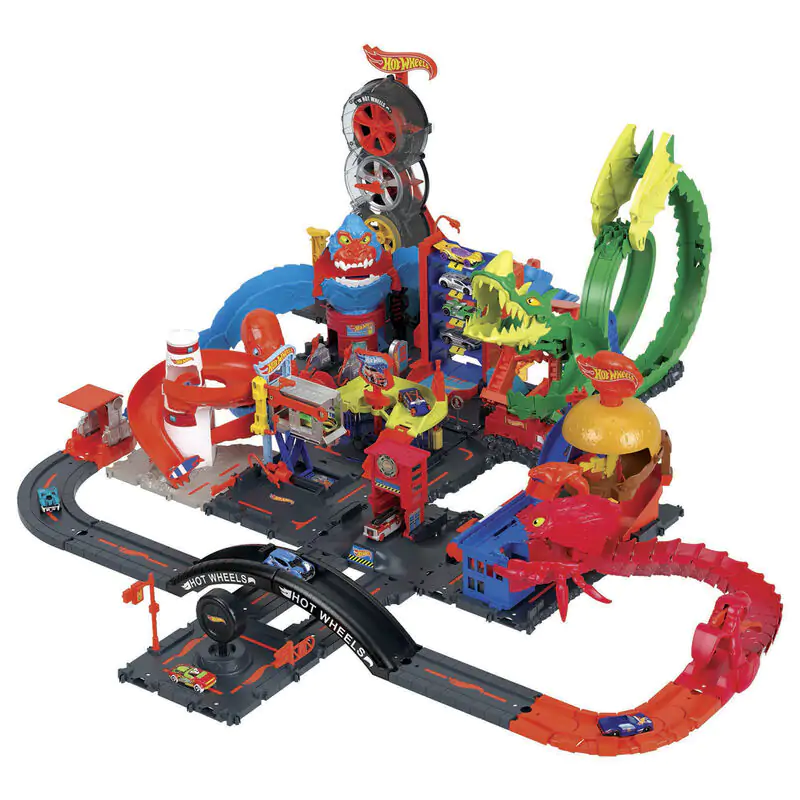 Hot Wheels City Downtown Express Car Wash product photo