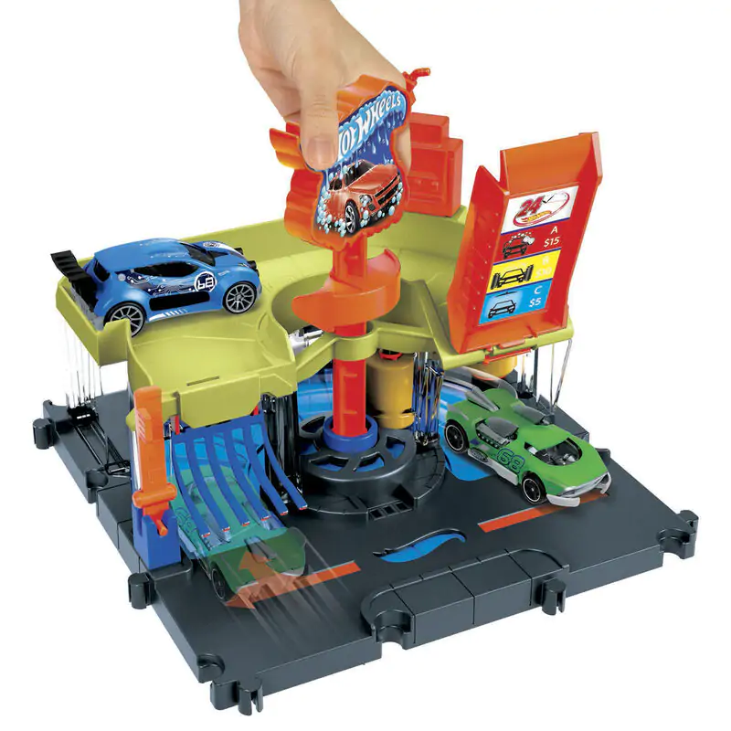 Hot Wheels City Downtown Express Car Wash product photo