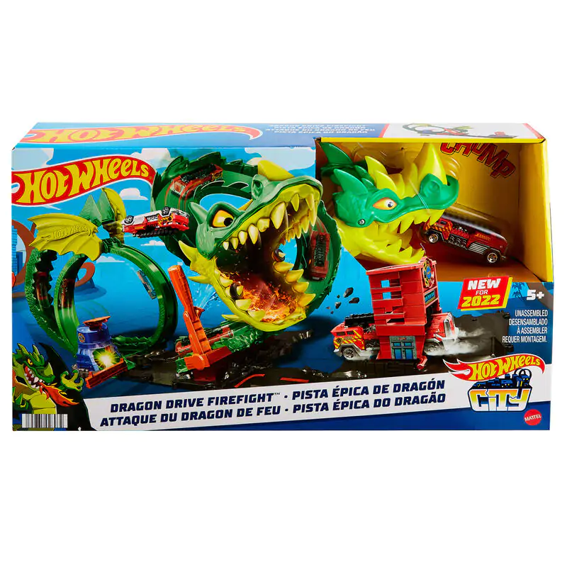 Hot Wheels City Dragon Drive Firefight product photo