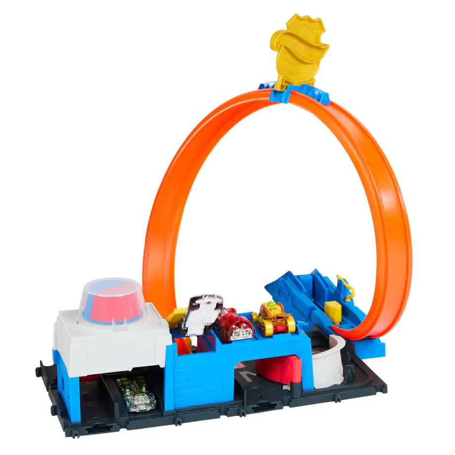 Hot Wheels City Super Police Station Playset product photo