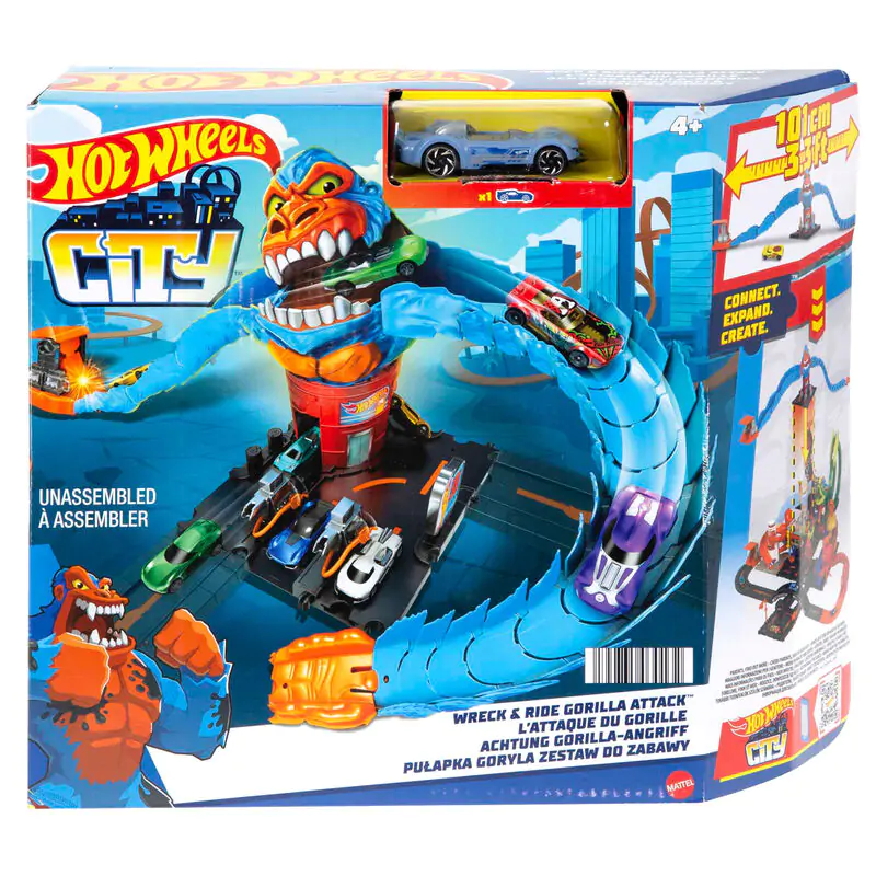 Hot Wheels City Wreck & Ride Gorilla Attack product photo