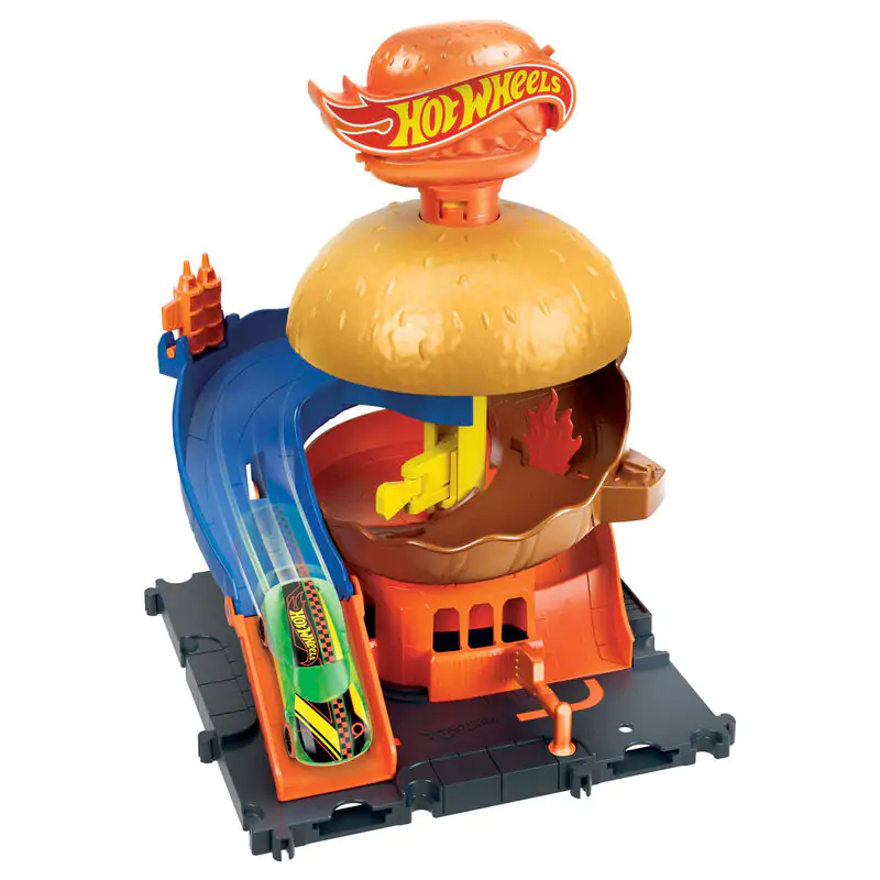 Hot Wheels Downtown Burger Drive-Thru product photo