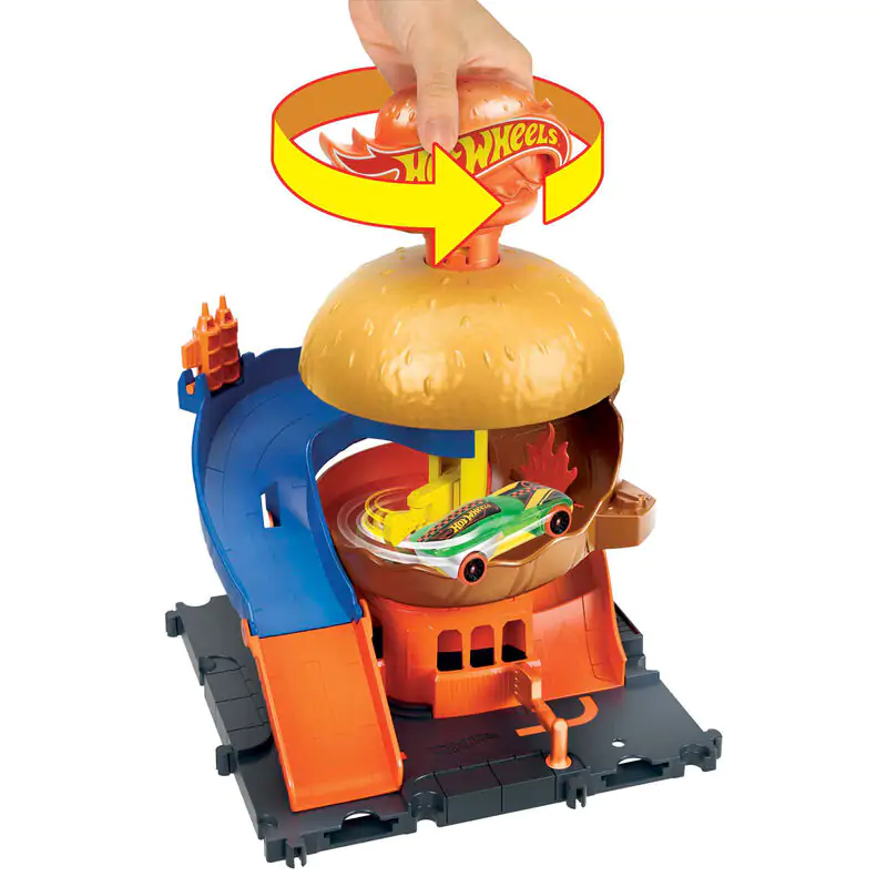 Hot Wheels Downtown Burger Drive-Thru product photo