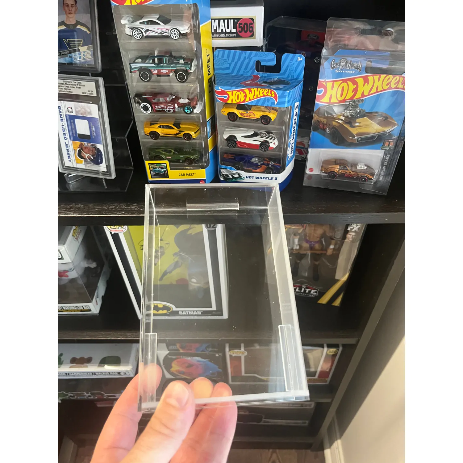 Hot Wheels Mainline Acrylic Case 2-Pack product photo