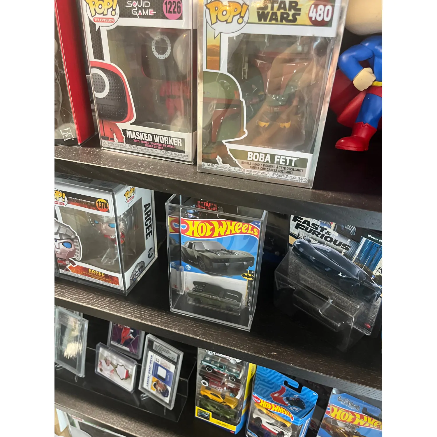 Hot Wheels Mainline Acrylic Case 2-Pack product photo