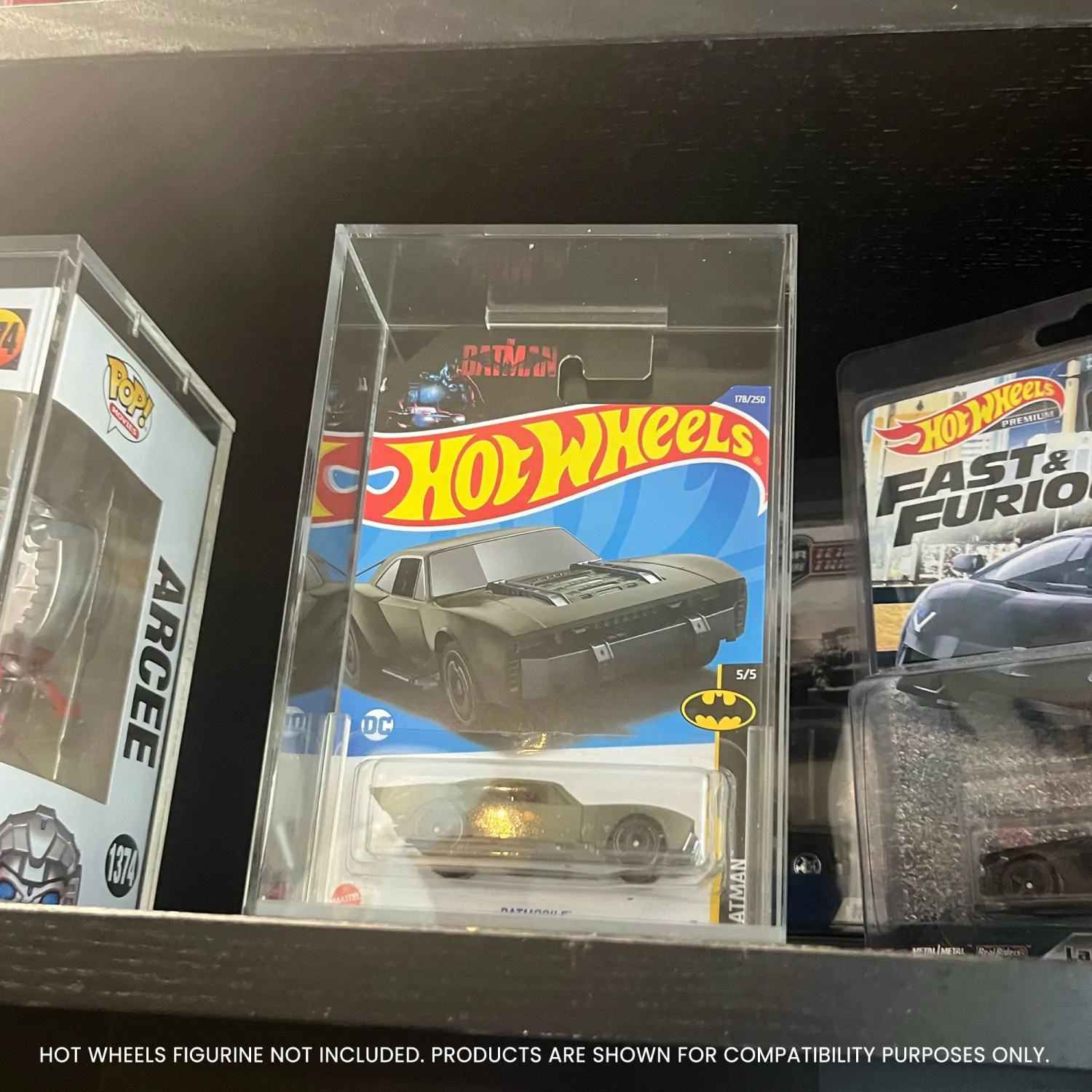 Hot Wheels Mainline Acrylic Case 2-Pack product photo