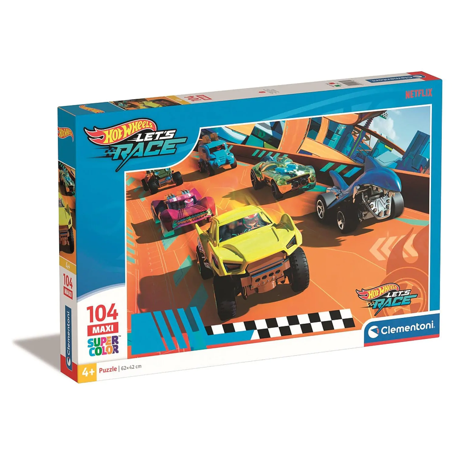 Hot Wheels maxi puzzle 104pcs product photo