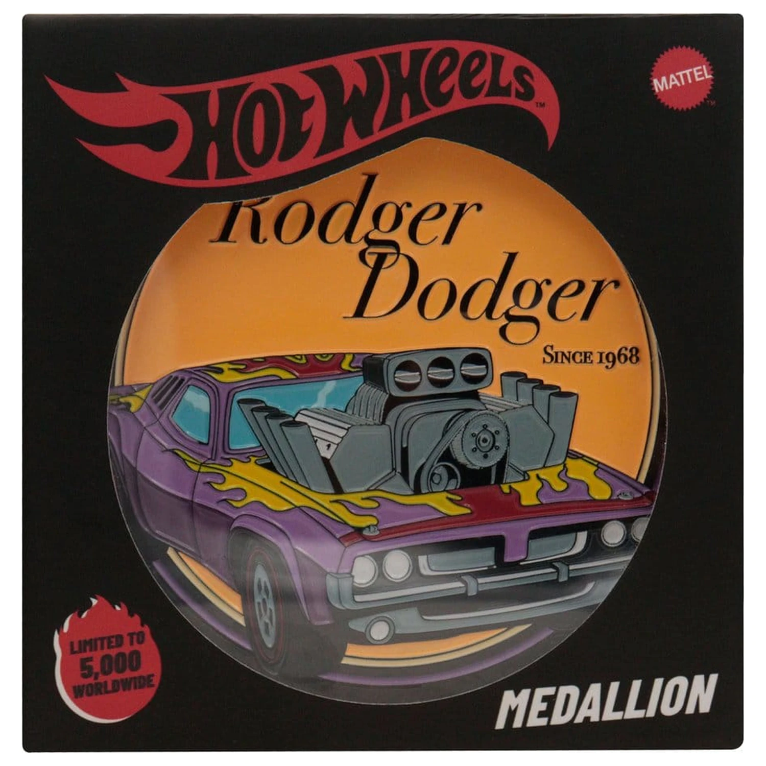 Hot Wheels Medallion Rodger Dodger Limited Edition product photo