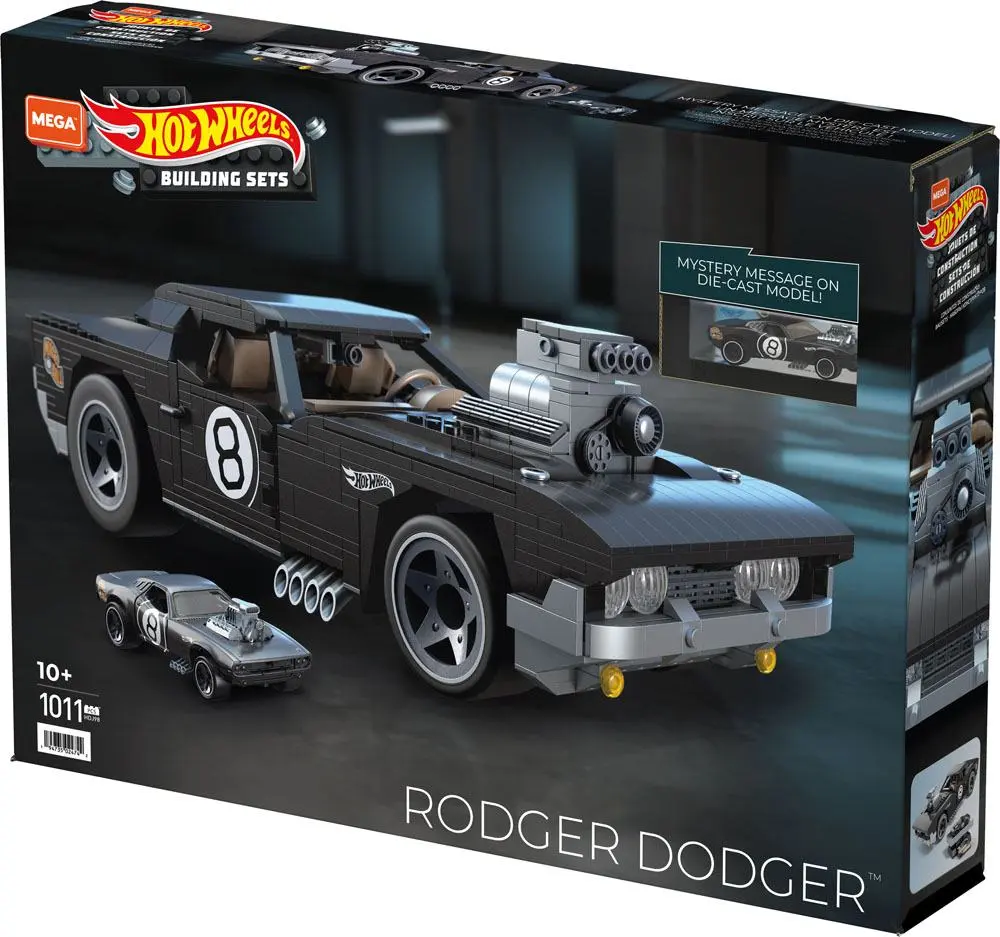 Hot Wheels Mega Construx Construction Set Rodger Dodger 31 cm product photo