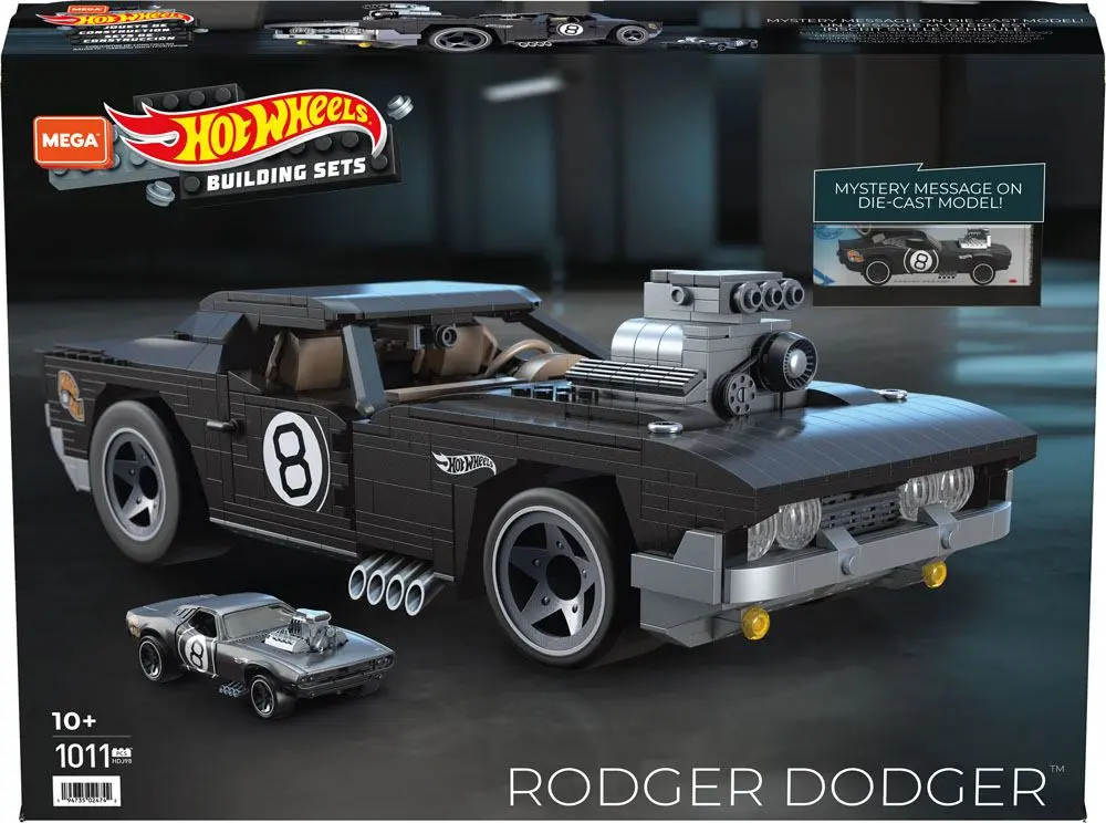 Hot Wheels Mega Construx Construction Set Rodger Dodger 31 cm product photo