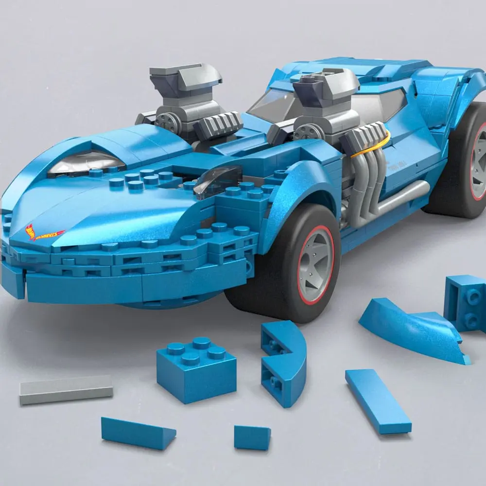 Hot Wheels Mega Construx Construction Set Twin Mill 28 cm product photo
