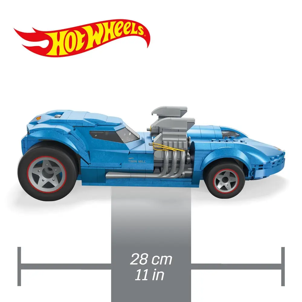 Hot Wheels Mega Construx Construction Set Twin Mill 28 cm product photo