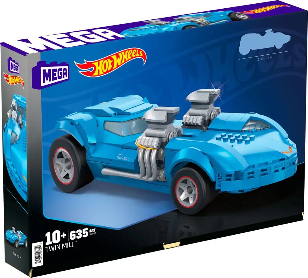 Hot Wheels Mega Construx Construction Set Twin Mill 28 cm product photo