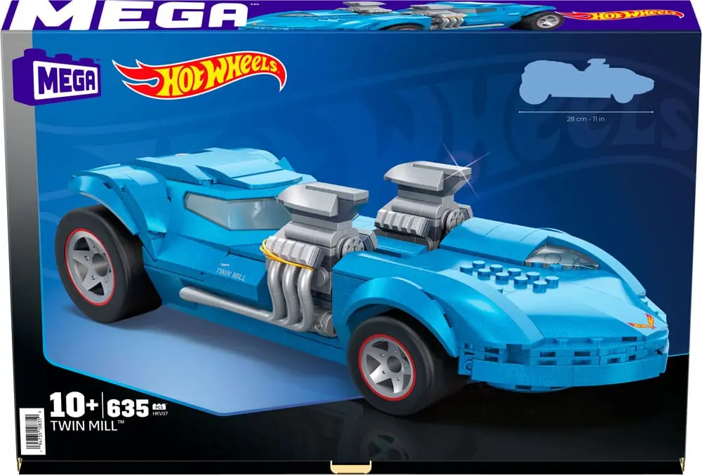 Hot Wheels Mega Construx Construction Set Twin Mill 28 cm product photo