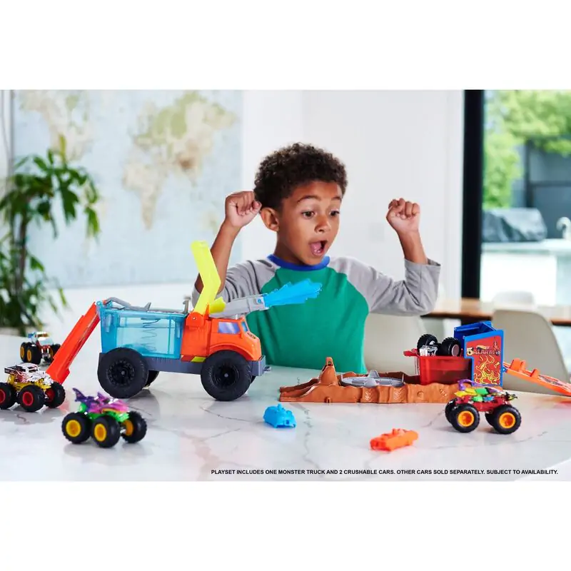 Hot Wheels Monster Trucks Arena Smashers Rescue product photo