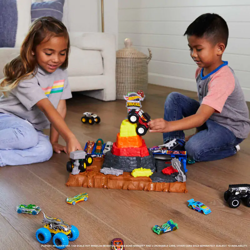 Hot Wheels Monster Trucks Arena Smashers Ultimate Crush Yard product photo